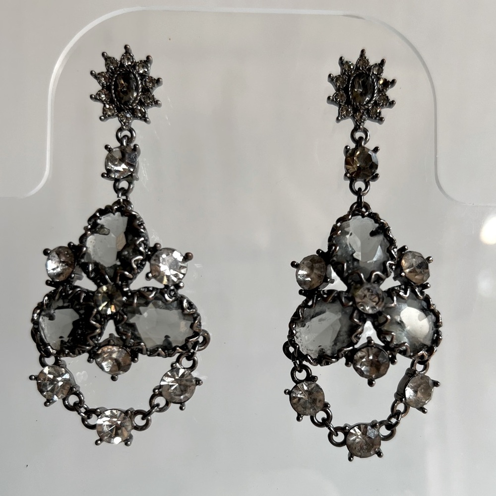Badgley Mischka Couture chandelier Wedding/Formal Earrings